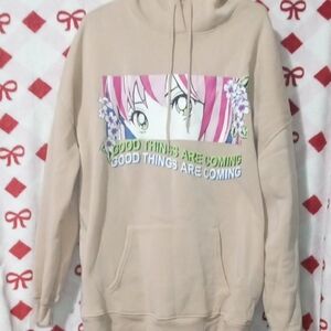 Cult Favorite Graphic Beige Women's Sweater